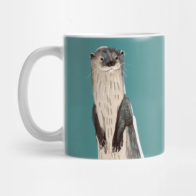 Huillin river otter 3 by belettelepink